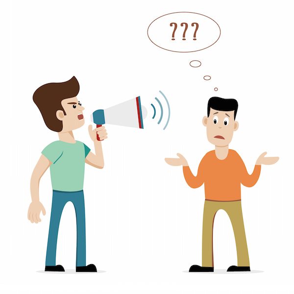 سردرگمی ، نتیجه استفاده نکردن افراد کم شنوا از سمعک